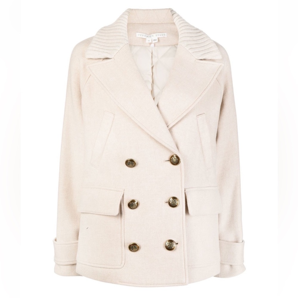 Veronica Beard Shirin Wool Coat NWOT in size Small, never worn